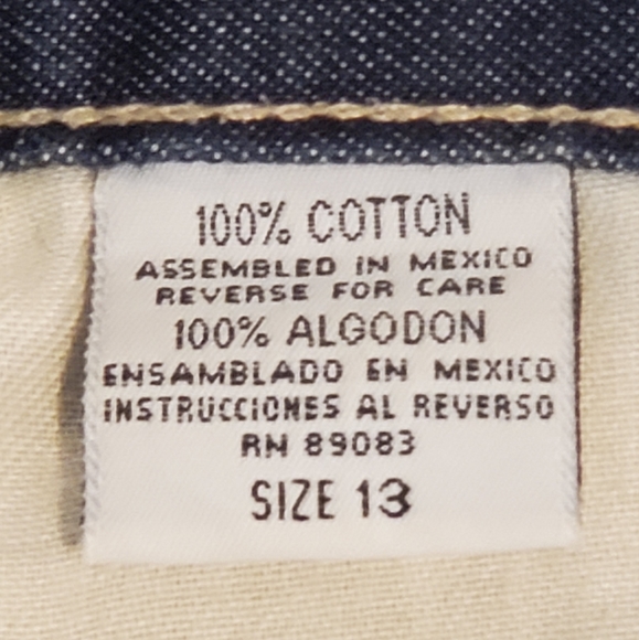 Vintage Women's Demin LEI Shorts - Picture 4 of 5